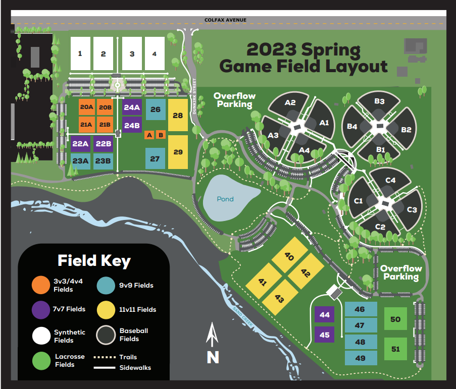 Aurora Sports Park Spring 2023